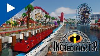 4K NEW Minecraft Incredicoaster from Disney California Adventure  ImagineFun 2021