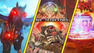 ULTIMATE GUIDE TO ANCIENT EVIL Round 5 Pack A Punch All Upgrades & Buildables Black Ops 4