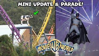 Movie World Gold Coast Mini Update Wizard of Oz land DC Parade & More