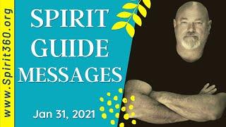 Channeled Spirit Guide Messages Service  Jan 31 2021