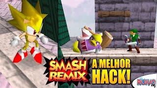 Smash REMIX 2023 para Nintendo 64 - O MELHOR Mod do Super Smash Bros