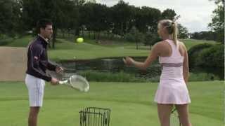 Djokovic vs. Sharapova The Challenge