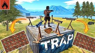 Oxide Survival Island Crafting a Trap Base to Snare Enemies база-ловушка #oxidesurvival