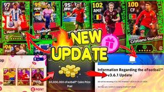 New Update V3.6.1  What Is Coming On Tomorrow & Maintenance End Time & Next Monday In eFootball 
