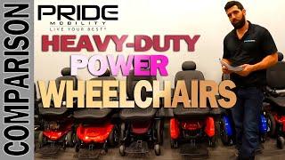  2023 Heavy Duty Electric Wheelchairs by Pride Mobility