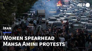 Mahsa Amini Iran women the driving force behind protests  AFP