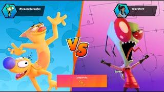 Nickelodeon All Star Brawl - Online Multiplayer Gameplay