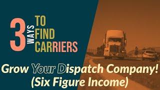 Starting A Dispatch Service How To Find Carriers & Leads Work From Home