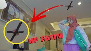 PRANK FATIM Seharian Nyari HP TERNYATA DI ATAP **NANGIS**