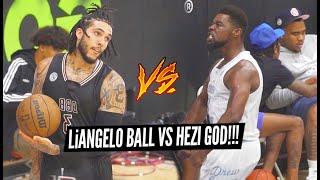 LiAngelo Ball VS Hezi God GO AT IT at Drew League