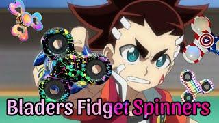 Beyblade Burst Characters Fidget Spinners