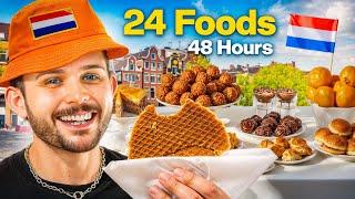 Eating 24 Different Foods in 48 Hours – Amsterdam