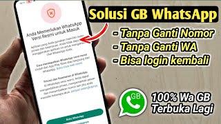 Cara Mengatasi Gb WhatsApp Memerlukan WhatsApp Resmi