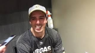 Marc-Andre Fleury and donuts for VGK fans