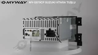 Myway Suzuki vitara tuşlu android multimedya ekran MY-G879CP