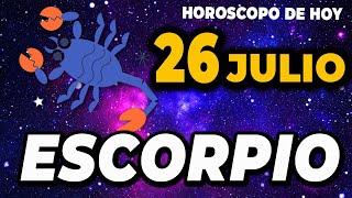 ️𝐋𝐄𝐂𝐓𝐔𝐑𝐀 𝐂𝐎𝐌𝐏𝐋𝐄𝐓𝐀 𝐐𝐔𝐄 𝐒𝐈𝐄𝐍𝐓𝐄 EscorpioHoroscopo de hoy 26 de Julio 2024MONHI VIDENTE