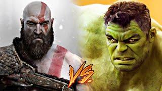 HULK VS KRATOS  Kim Kazanır? MARVEL - MCU - GOD OF WAR - Comics