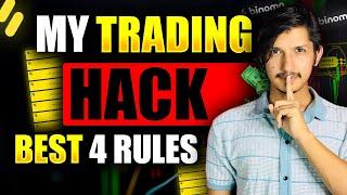 Binomo My Trading Hack  Best 4 Rules  Live Trading