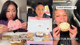 The BEST Crumbl Cookie Reviews & Taste Tests   Aesthetic Crumbl TikTok Compilations