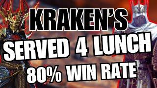 KRACKENS SERVED 4 LUNCH 80% WIN RATE  Raid Shadow Legends 