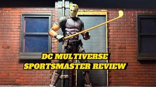 DC MULTIVERSE SPORTSMASTER REVIEW  Platinum Chase  McFarlane Toys