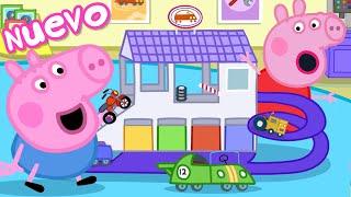 Los Cuentos de Peppa la Cerdita  Garaje para Coches de Juguete  NUEVOS Episodios de Peppa Pig