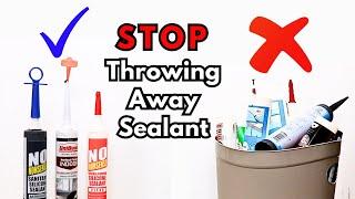 Say Goodbye To Wasted Sealant And Adhesive Tubes – Use Every Last Drop