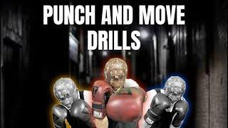 Punch and Move DRILLS #boxing #peekaboo #