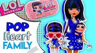 POP HEART LOL Surprise Doll Family ️ CUSTOM DOLL  Under Wraps