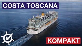 Costa Toscana Morr-Kompakt-Rundgang auf dem LNG-Schiff von Costa Kreuzfahrten