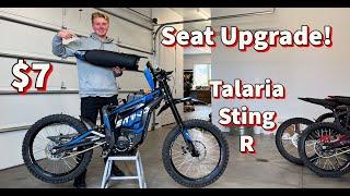 Talaria Sting R Seat Upgrade Must DO $7