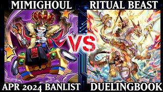 Mimighoul vs Ritual Beast  High Rated  Dueling Book
