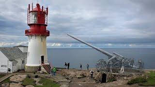 Norways First Lighthouse and the Nazi Tunnels Underneath