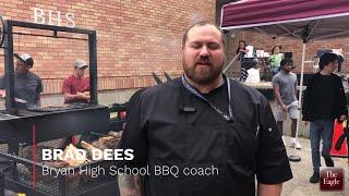 Bryan High School BBQ team practices for regional competition