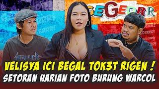 SEMANGKA GEDE VELISYA ICI DISUNTIK KB⁉️LIVE LOCK ROOM DILUAR RADAR RIGEN‼️