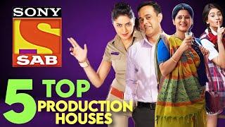 TOP 5 Production Houses with Highest Shows on SAB TV  Sony SAB News of 2022