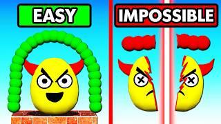 EASY vs IMPOSSIBLE DRAW TO SMASH