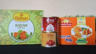 Trying 5 most popular Indian sweets