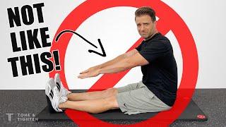 How To Stretch Tight Hamstrings The RIGHT WAY