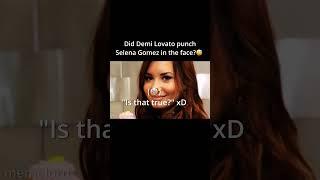 did Demi Lovato punch Selena Gomez  #selenagomez #demilovato