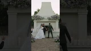 Groom can barely make it through his vows  #wedding #weddingblooper #bride #groom