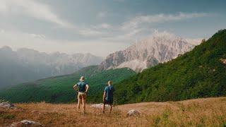 Hiking from Albania to Montenegro with my childhood best friend