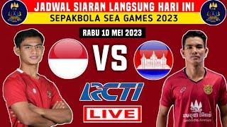 Jadwal Siaran Langsung Sea Games 2023 Hari Ini LIVE RCTI - Indonesia vs Kamboja - Sea Games2023