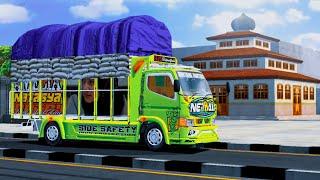 SHARELIVERY TRUK CANTER MUATAN BERAS GAYOR..MOD BUSID 3.5 TERBARU...