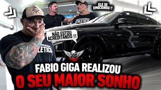 FABIO GIGA REALIZOU SEU MAIOR SONHO - CARIANI FOI AJUDAR 