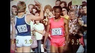 Calvin  SMITH  100m   9.91w  +2.1  Meeting  in  Karl  Marx  Stadt  1982.
