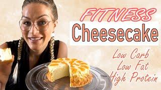 Das leckerste PROTEIN CHEESECAKE Rezept  low carb  low fat  low calorie  Fitness Rezept