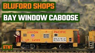 Bluford Shops N Scale ICC Bay Window Caboose