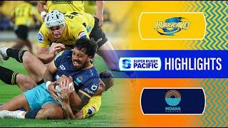 HIGHLIGHTS  HURRICANES v MOANA PASIFIKA  Super Rugby Pacific 2024  Round 13