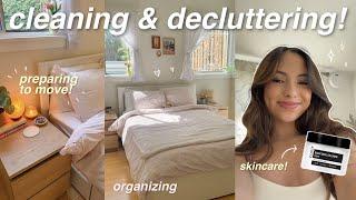 CLEANING & DECLUTTERING MY APARTMENT  preparing to move pt. 1